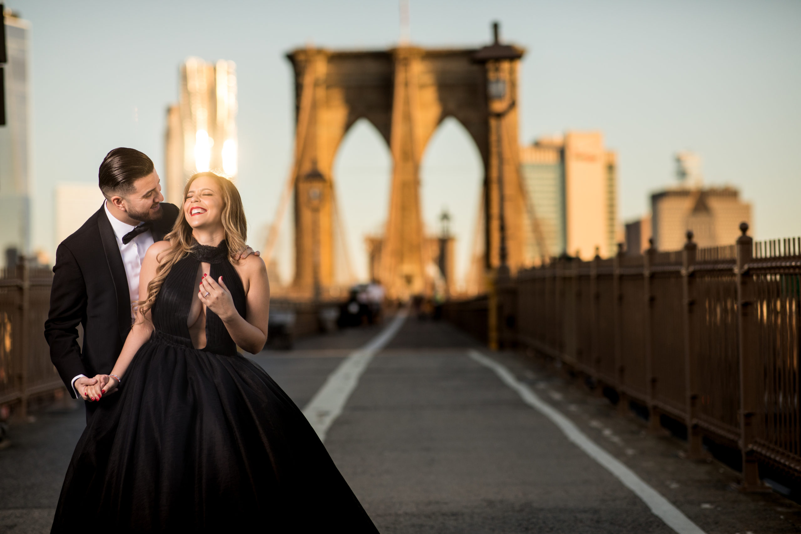 brooklyn bridge engagement photography
